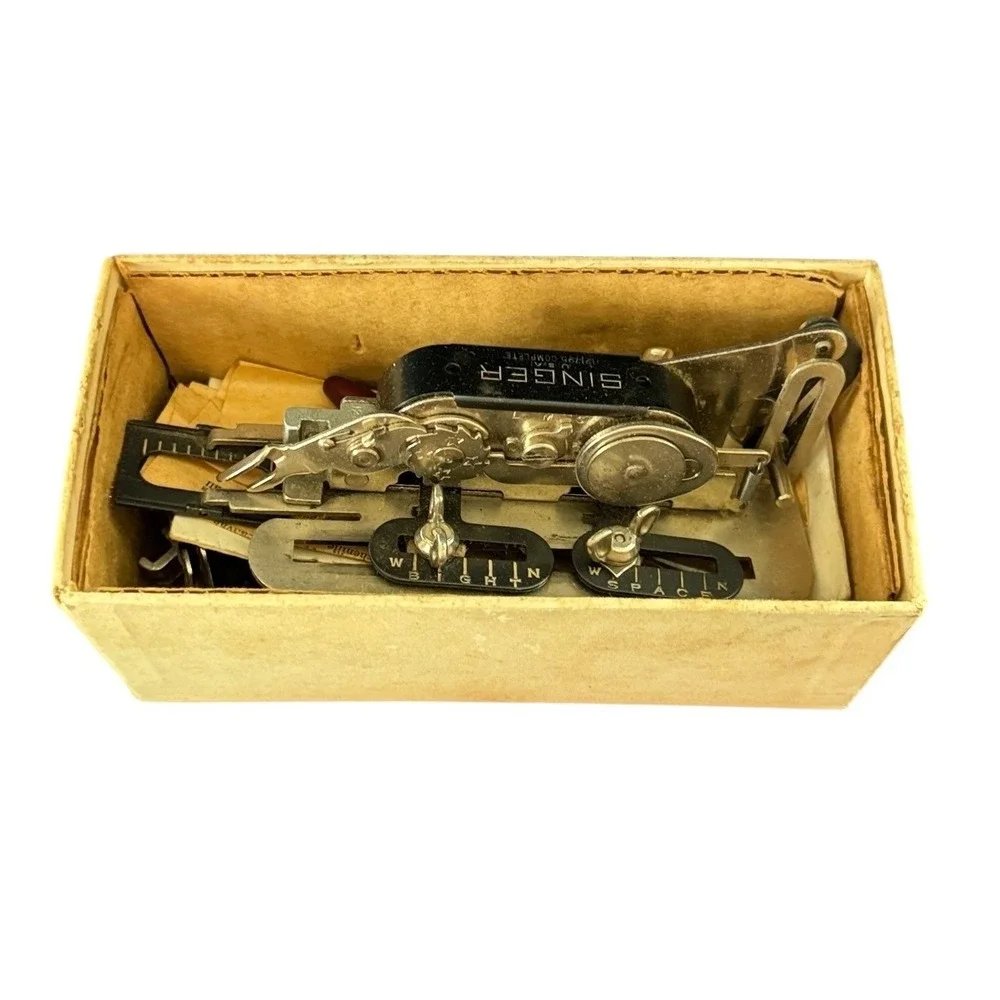 Vintage Singer Buttonhole Attachment No‎ 121795 for Lock Stitch Sewing Machines